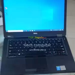  Dell Latitude 5450  core i5 5th generation(Europe standard) Storage : 256 gb ssd(faster  in Ethiopia